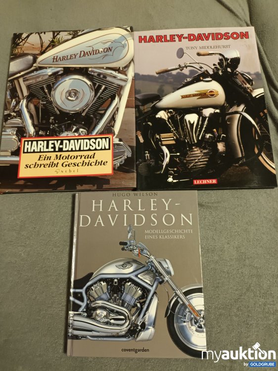 Artikel Nr. 390409: 3 große Harley Davidson Bücher