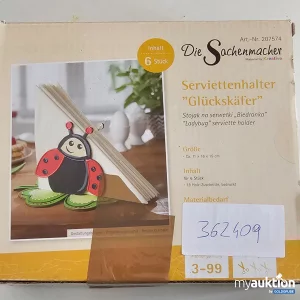 Artikel Nr. 362409: Die Sachenmacher Serviettenhalter Glückskäfer