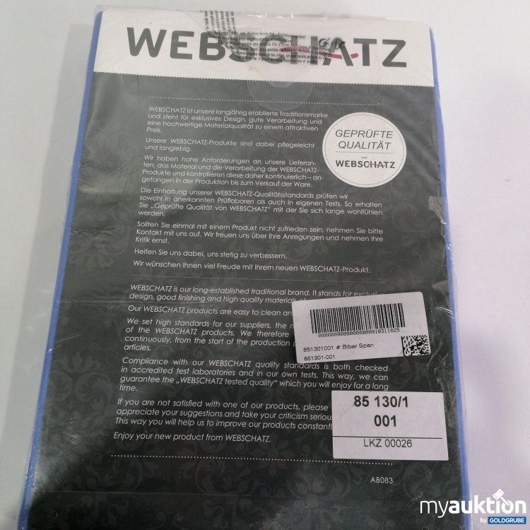 Artikel Nr. 389412: Webschatz Spannbettlaken 