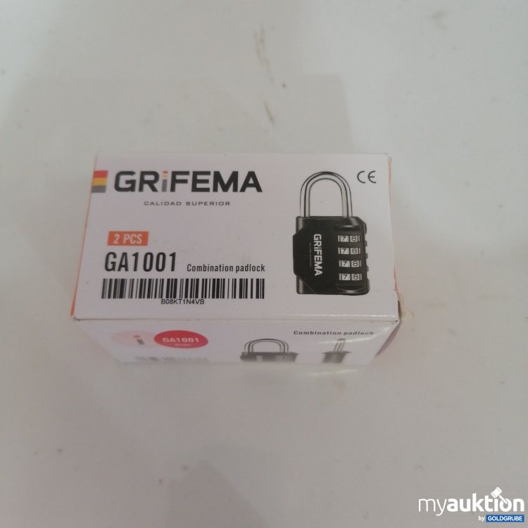 Artikel Nr. 749412: Grifema Combination Padlock 