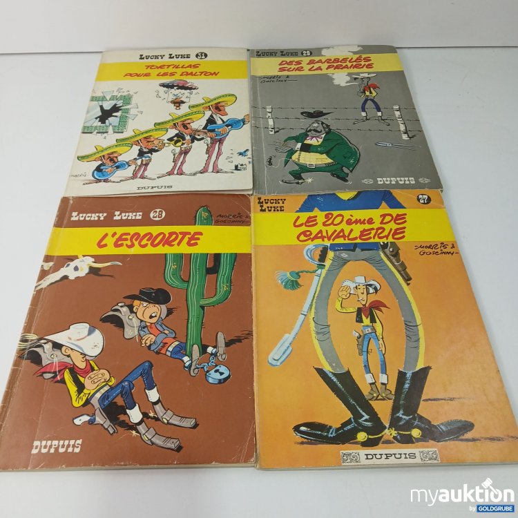 Artikel Nr. 794412: Lucky Luke Comics 4 Stück 