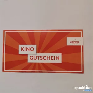 Auktion Cineplex Gutschein für eine Kinovorstellung