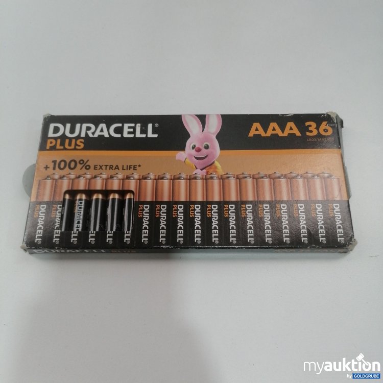 Artikel Nr. 780413: Duracell Plus AAA 36 Stück 