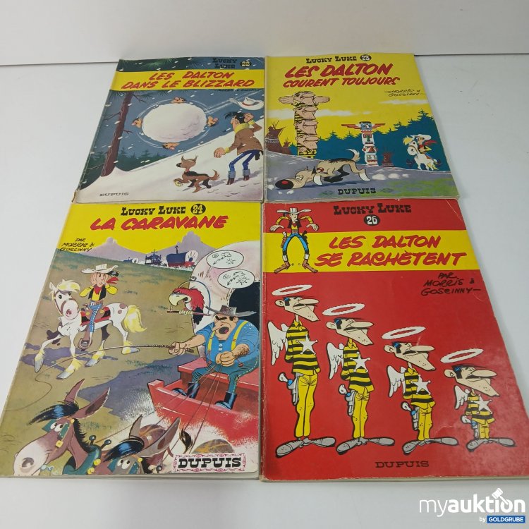 Artikel Nr. 794413: Lucky Luke-Dalton Comics 4 Stück 