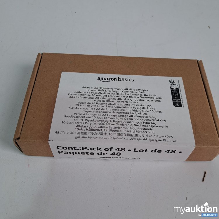 Artikel Nr. 809414 Artikel Nr. 809414: Amazon Basics Batterien AA 48Stk