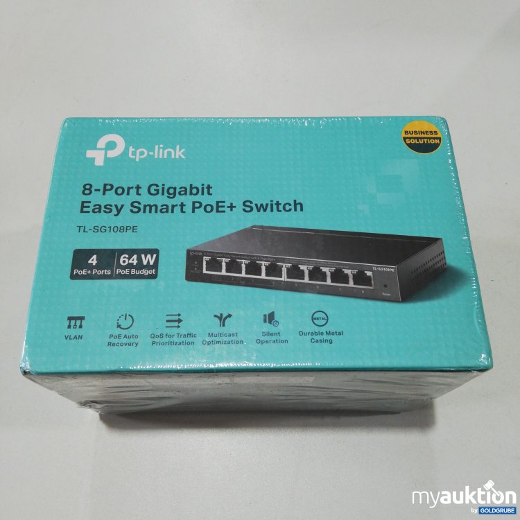 Artikel Nr. 757415: TP Link 8 Port Gigabit Easy Smart PoE+Switch