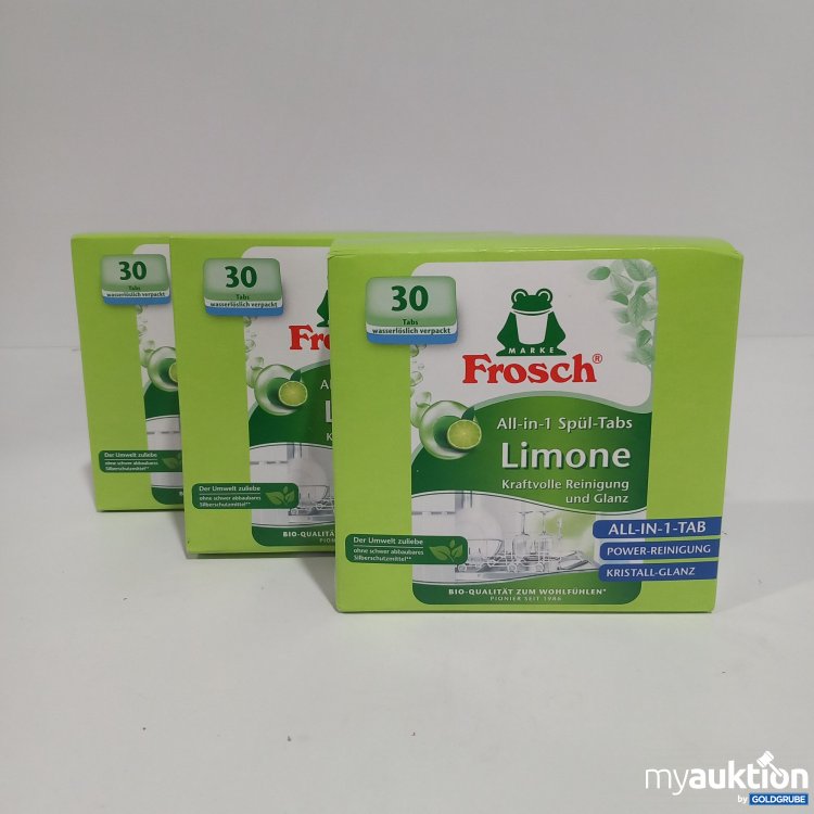 Artikel Nr. 783415: Frosch all in 1 Spültabs Limone 3x540g