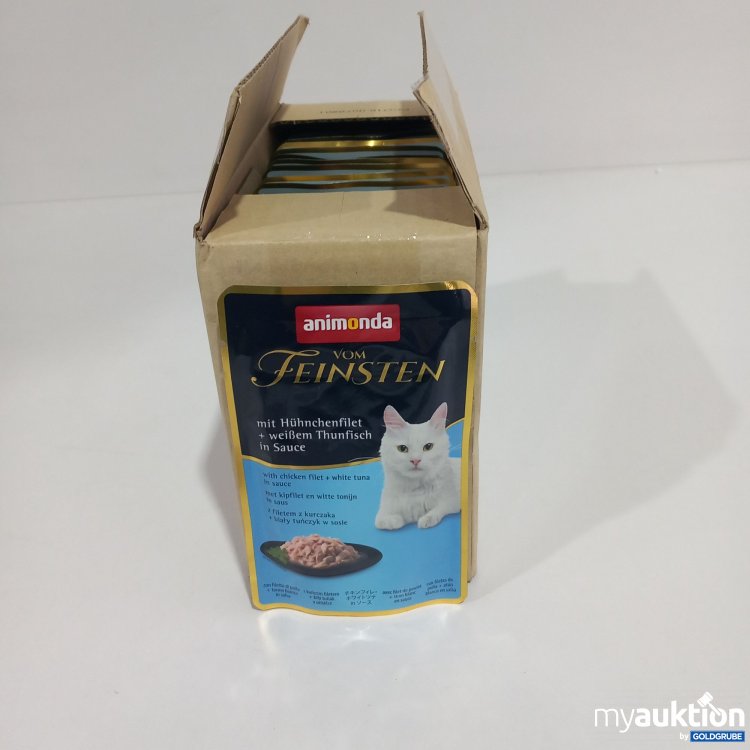 Artikel Nr. 790416: Animonda Katzenfutter Hähnchenfilet+weißer Thunfisch in Sauce 18x50g