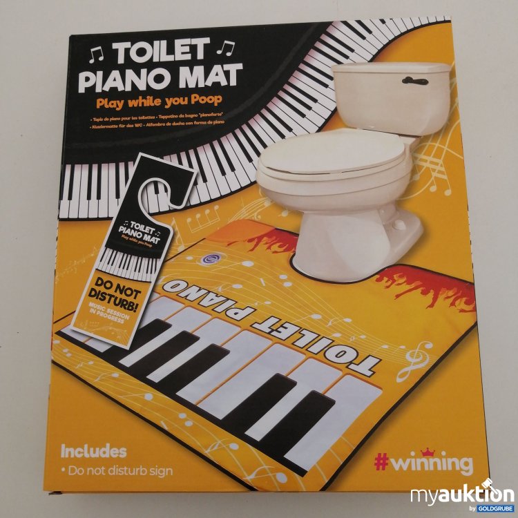 Artikel Nr. 379417: Toilet Piano Mat