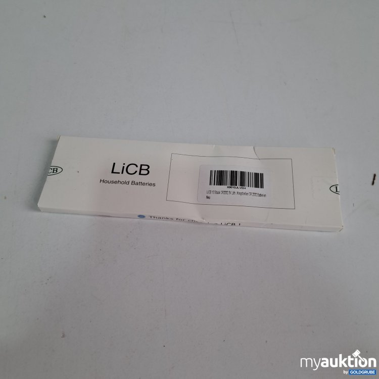Artikel Nr. 809417 Artikel Nr. 809417: LiCB Household Batteries CR2023 3V Knopfzellen 10 Stk.Stk