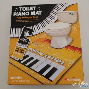 Auktion Toilet Piano Mat