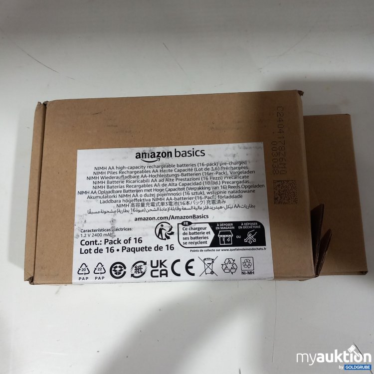 Artikel Nr. 768418: Amazon Basics AA Batterien 16 Stück 