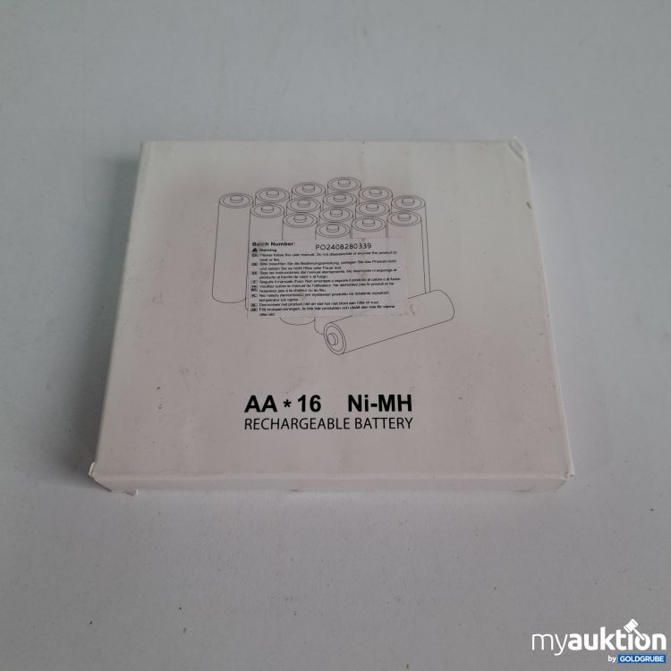Artikel Nr. 809418 Artikel Nr. 809418: AA x16 Rechargeable Ni-MH