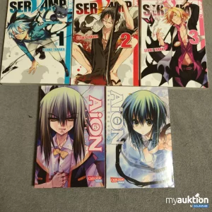 Auktion 5 Mangas 