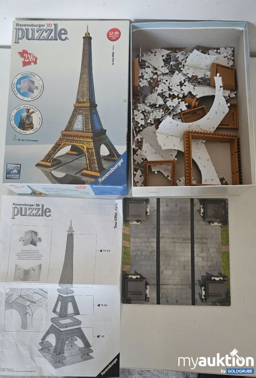 Artikel Nr. 362422: 3D Puzzle Eiffelturm Paris