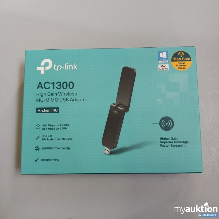 Artikel Nr. 515422: tplink AC1300 high gain wireless MU MIMO USB Adapter 