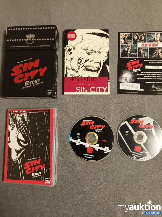 Artikel Nr. 390423: Dvd Box, Sin City Recut Extreme XXL Edition 