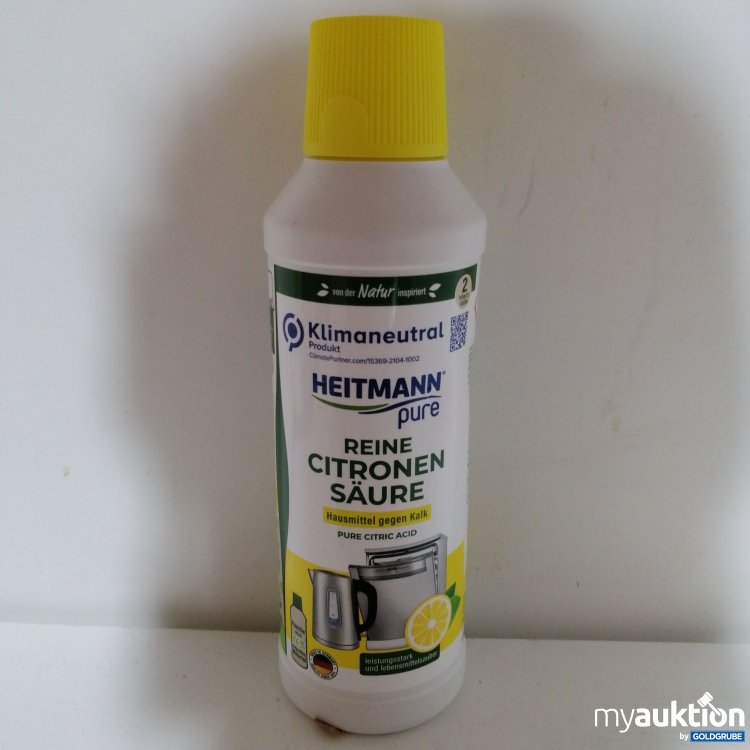 Artikel Nr. 758423: Heitmann pure reine Zitronensäure 500ml