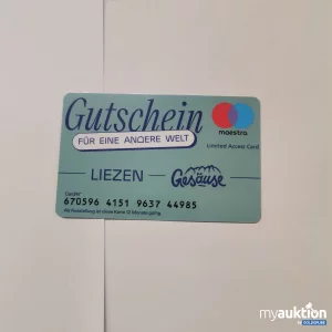 Artikel Nr. 759423: Liezen Gesäuse Gutschein Wert 50,-