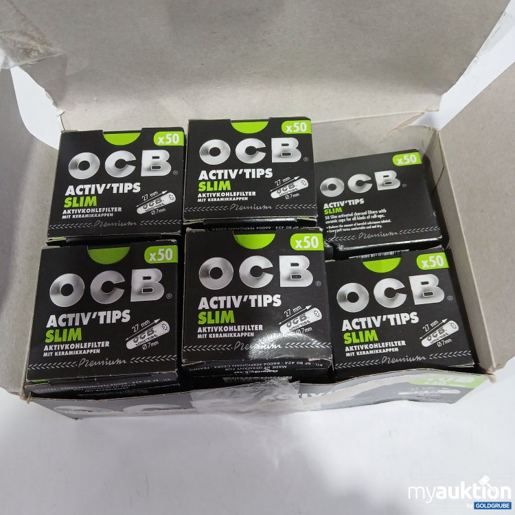 Artikel Nr. 803425: OCB Activ Tips Slim 10x50Stk