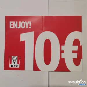 Auktion KFC Columbus Center Wien Gutschein Wert 10,-