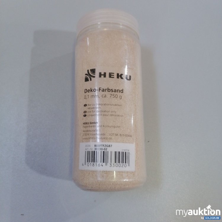 Artikel Nr. 764427: Heku Deko-Farbsand 750g