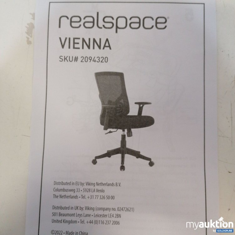 Artikel Nr. 502428: Realspace Vienna Stuhl 