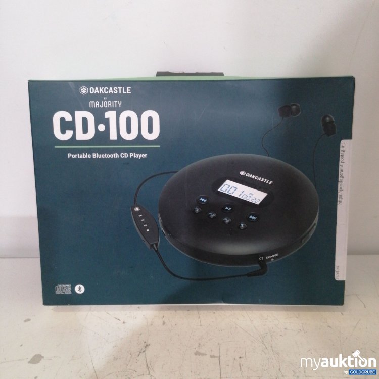 Artikel Nr. 736429: Oakcastle CD-100 Tragbarer CD-Player