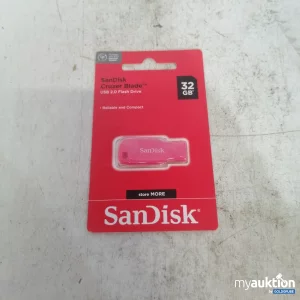 Auktion SanDisk Cruzer Blade USB 2.0 Flash Drive 32GB 