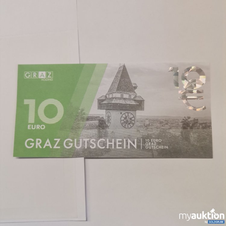 Artikel Nr. 759430: Graz Gutschein Wert 10,-