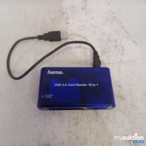 Artikel Nr. 739430: Hama USB 2.0 Card Reader 19in1
