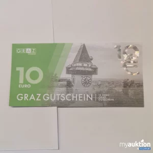 Auktion Graz Gutschein Wert 10,-