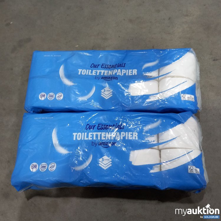 Artikel Nr. 768431: Amazon Toilettenpapier 2x10 Rollen