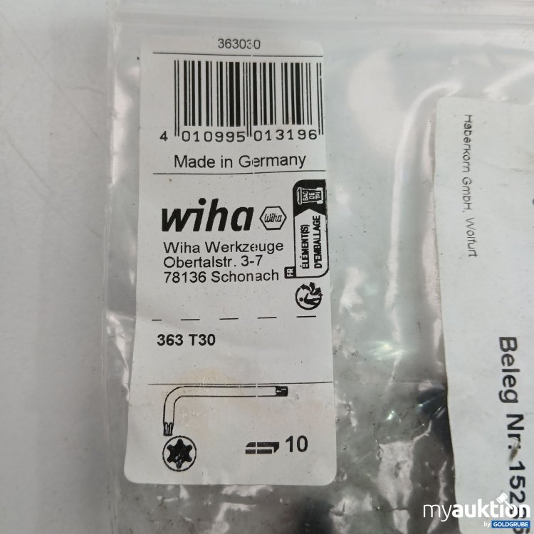 Artikel Nr. 798431: Wiha Winkelschraubendreher Torx TX30 