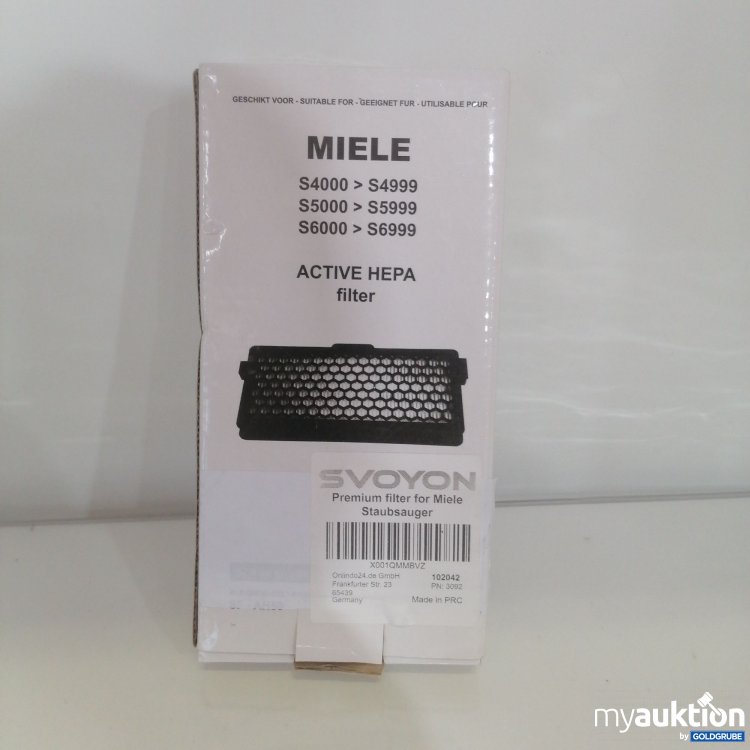 Artikel Nr. 751433: Miele Premium Staubsauger Filter 