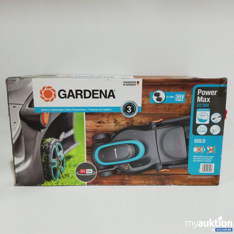 Artikel Nr. 385435: Gardena Akku Rasenmäher Power Max 