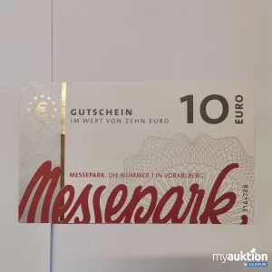 Auktion Messepark Gutschein Wert 10,-