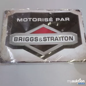 Auktion Motorise Par Blechschild 