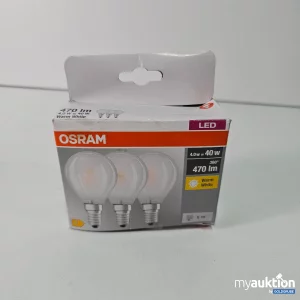 Artikel Nr. 793435: Osram LED Glühbirnen 3Stück 40W E14