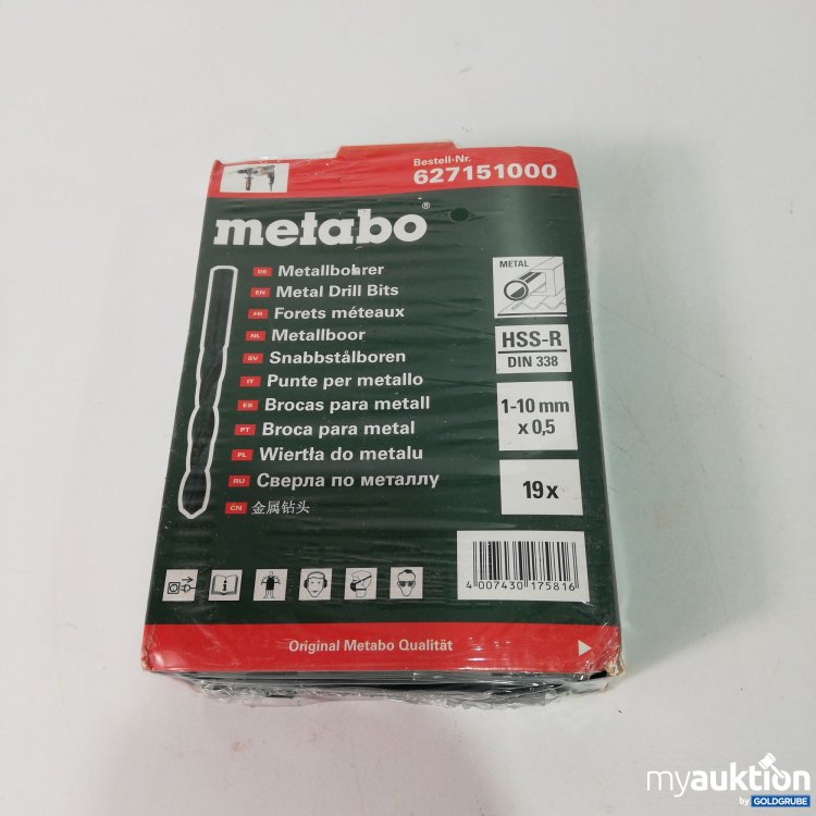 Artikel Nr. 785436: Metabo Metallbohrer 627151000