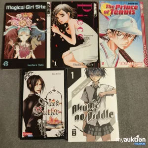 Auktion 5 Mangas 