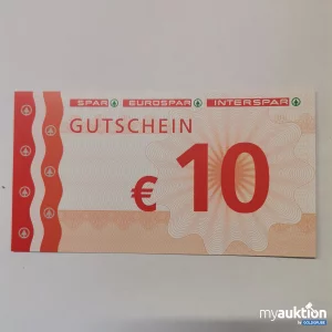 Auktion Spar Gutschein Wert 10, - 