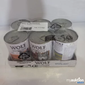 Artikel Nr. 767438: Wolf of Wilderness Hundefutter 6x400g