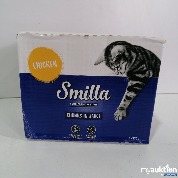 Artikel Nr. 796440: Smilla Chicken Katzenfutter 6x370g 