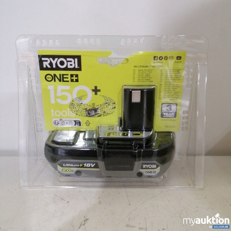 Artikel Nr. 731441: Ryobi One+ Akku 18V RB1820C