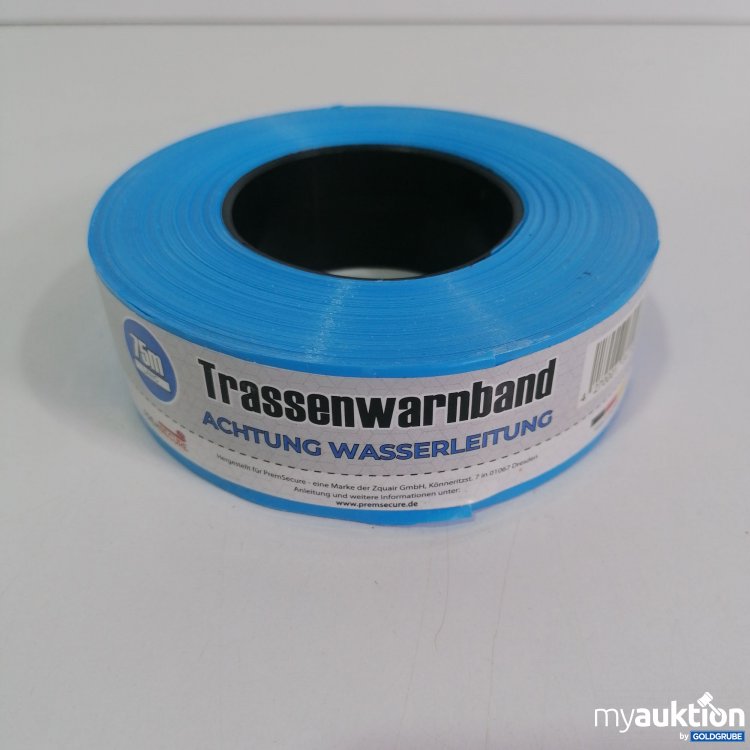 Artikel Nr. 786441: Premsecure Trassenwarnband  Actung Wasserleitung 75m