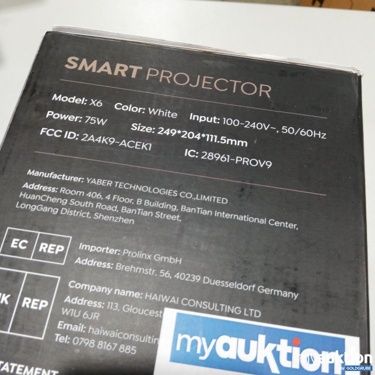 Artikel Nr. 757442: Toptro Multimedia Projector X6