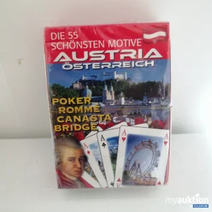 Artikel Nr. 758442: 55 Österreich Spielkarten Poker