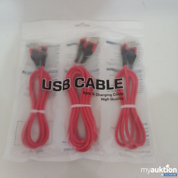 Artikel Nr. 733443: USB Cable 3 Stück USB-A