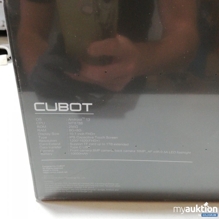 Artikel Nr. 757445: Cubot Tab KingKong, 256GB, Ram: 8G+8G